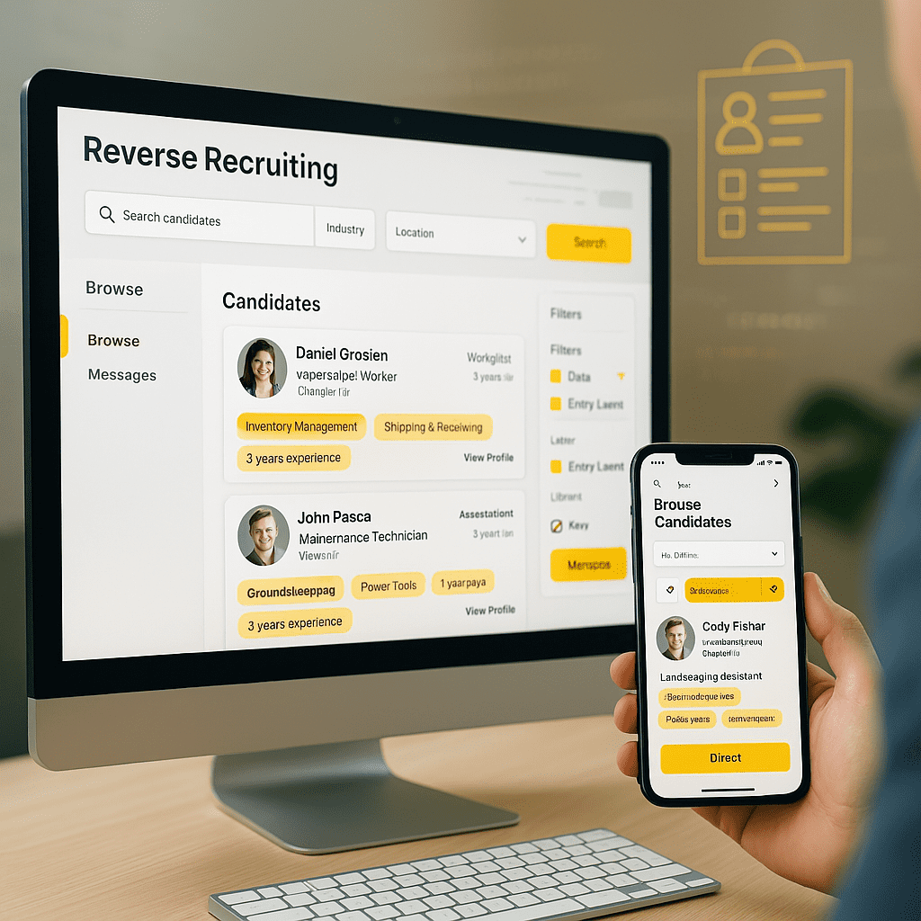 Reverse-Recruiting-Plattform